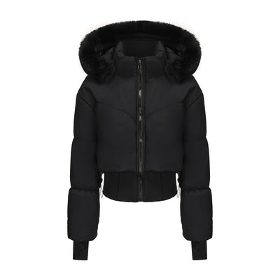 Faux Fur Puffer Jacket