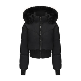 Faux Fur Puffer Jacket