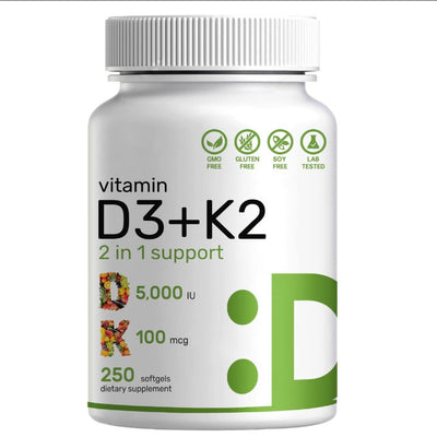 Vitamin D3 + K2