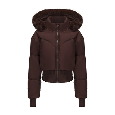 Faux Fur Puffer Jacket