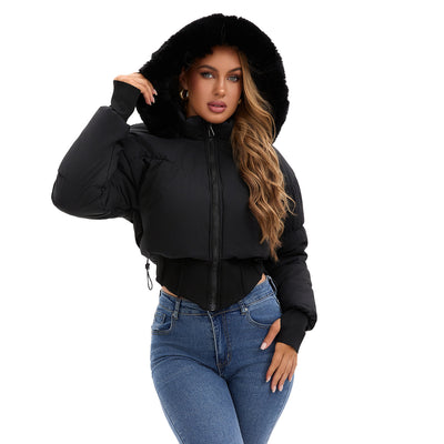Faux Fur Puffer Jacket