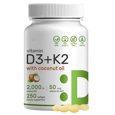 Vitamin D3 + K2