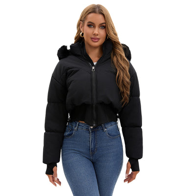 Faux Fur Puffer Jacket